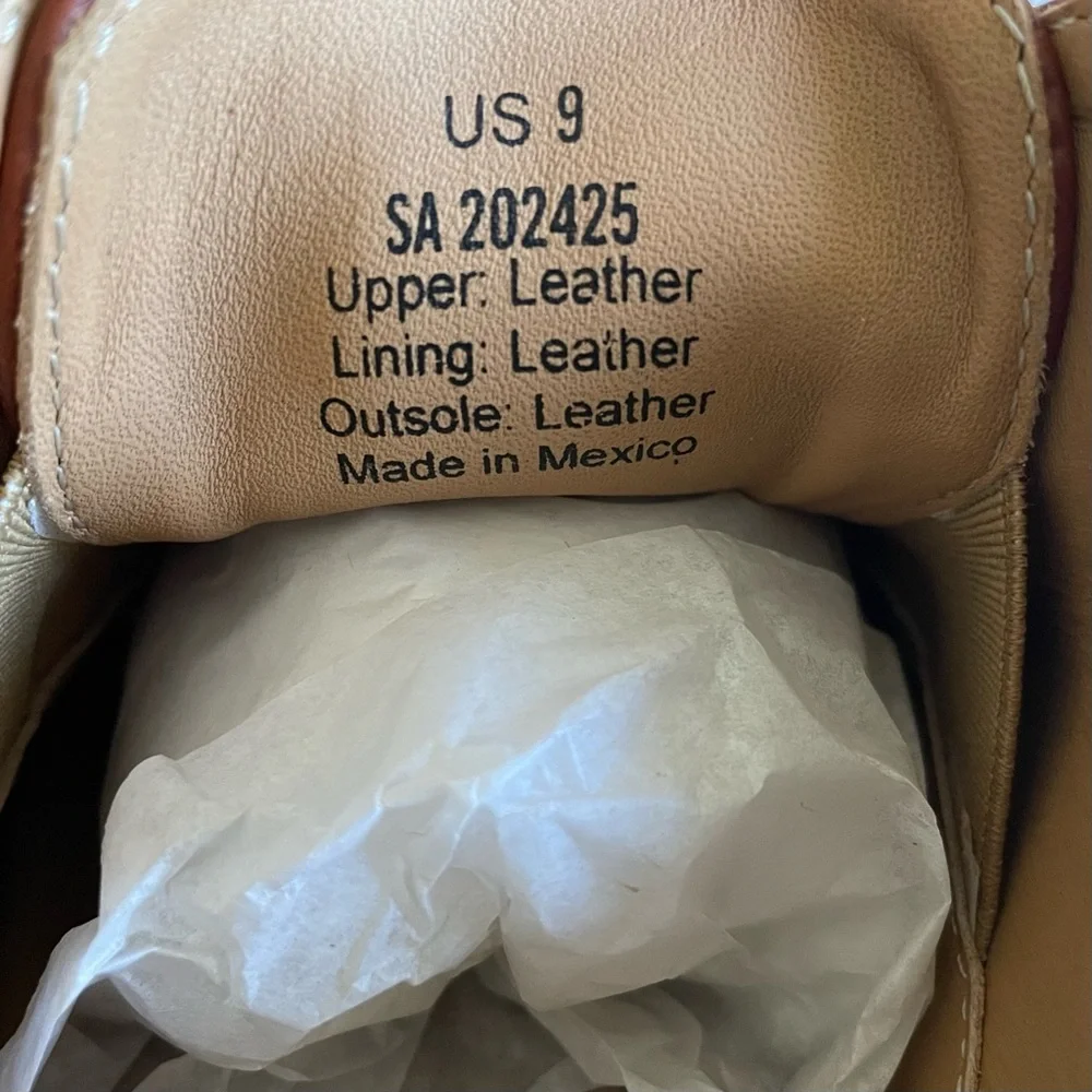 Nisolo Emma d'Orsay Oxford Loafers Shoes Women’s Size 9 Brandy Slip On - Picture 12 of 15